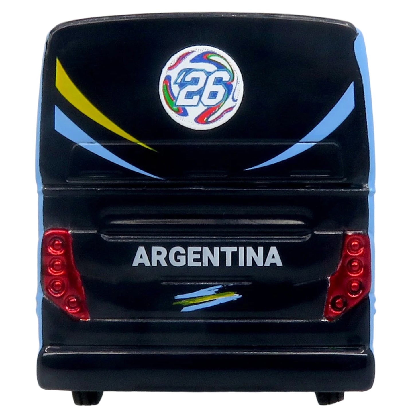 Prevost X3-45 Coach Bus "Argentina National Football Team" Blue with Graphics "International Federation of the Global Game" Series Limited Edition to 504 pieces Worldwide 1/87 (HO) Diecast Model by Iconic Replicas
