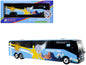 Prevost X3-45 Coach Bus "Argentina National Football Team" Blue with Graphics "International Federation of the Global Game" Series Limited Edition to 504 pieces Worldwide 1/87 (HO) Diecast Model by Iconic Replicas