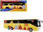 Daimler Tourrider Coach Bus "Spain National Football Team" Yellow with Graphics "International Federation of the Global Game" Series Limited Edition to 504 pieces Worldwide 1/87 (HO) Diecast Model by Iconic Replicas
