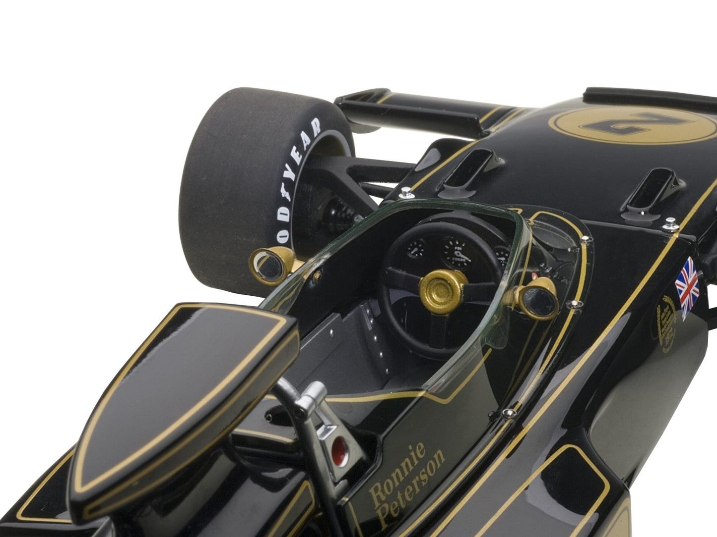 Lotus 72E 1973 Ronnie Peterson #2 1/18 Model Car by Autoart <h2>Lotus Autoart</h2> <p>High-quality diecast perfect for collectors and enthusiasts. Features detailed interior exterior craftsmanship, re