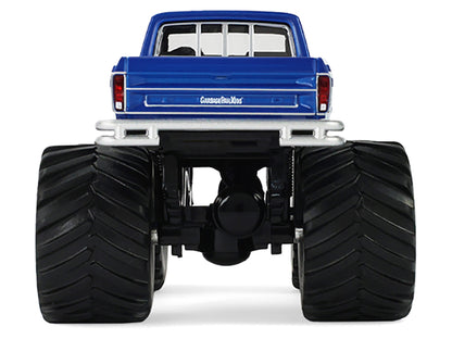 GreenLight 1976 Ford F-250 Monster Truck "Garbage Pail Kids 40th Anniversary - Buck Truck" Blue Metallic with Graphics "Kings of Crunch" Series 1/43 Diecast Model Car by <h2>1976 Greenlight</h2> <p>Hi