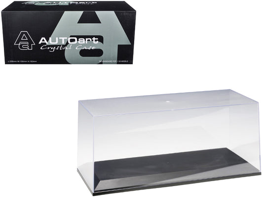 Collectible Display Show Case for 1/18-1/24 Scale Model Cars with Black Plastic Base by Autoart <h2>Collectible Autoart</h2> <p>High-quality diecast car perfect collectors and enthusiasts. Features de