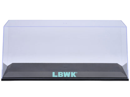 Collectible Display Show Case with Black Plastic Base and Green "LBWK" Logo for 1/18-1/24 Scale Model Cars by Autoart <h2>Collectible Autoart</h2> <p>High-quality diecast car perfect collectors enthus