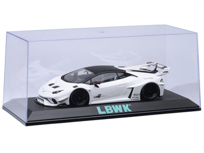Collectible Display Show Case with Black Plastic Base and Green "LBWK" Logo for 1/18-1/24 Scale Model Cars by Autoart <h2>Collectible Autoart</h2> <p>High-quality diecast car perfect collectors enthus