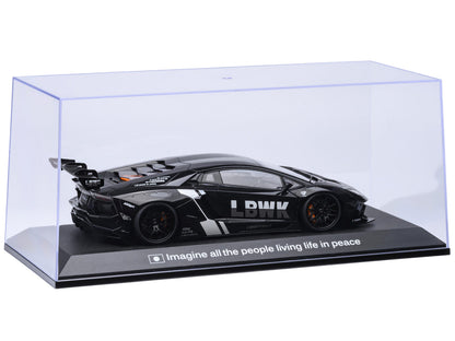 Collectible Display Show Case with Black Plastic Base and Gold "LBWK" Logo for 1/18-1/24 Scale Model Cars by Autoart <h2>Collectible Autoart</h2> <p>High-quality diecast car perfect collectors enthusi