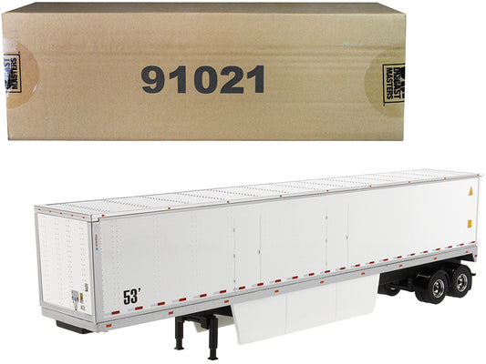 53' Dry Cargo Van Trailer White "Transport Series" 1/50 Diecast Model by Masters <h2>53' Masters</h2> <p>High-quality car perfect for collectors and enthusiasts. Features detailed interior exterior cr