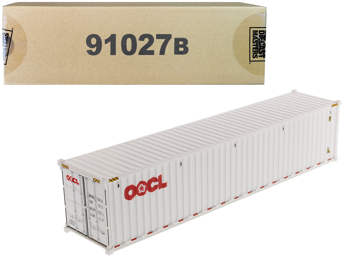 40' Dry Goods Sea Container "OOCL" White "Transport Series" 1/50 Model by Diecast Masters <h2>40' Masters</h2> <p>High-quality car perfect for collectors and enthusiasts. Features detailed interior ex