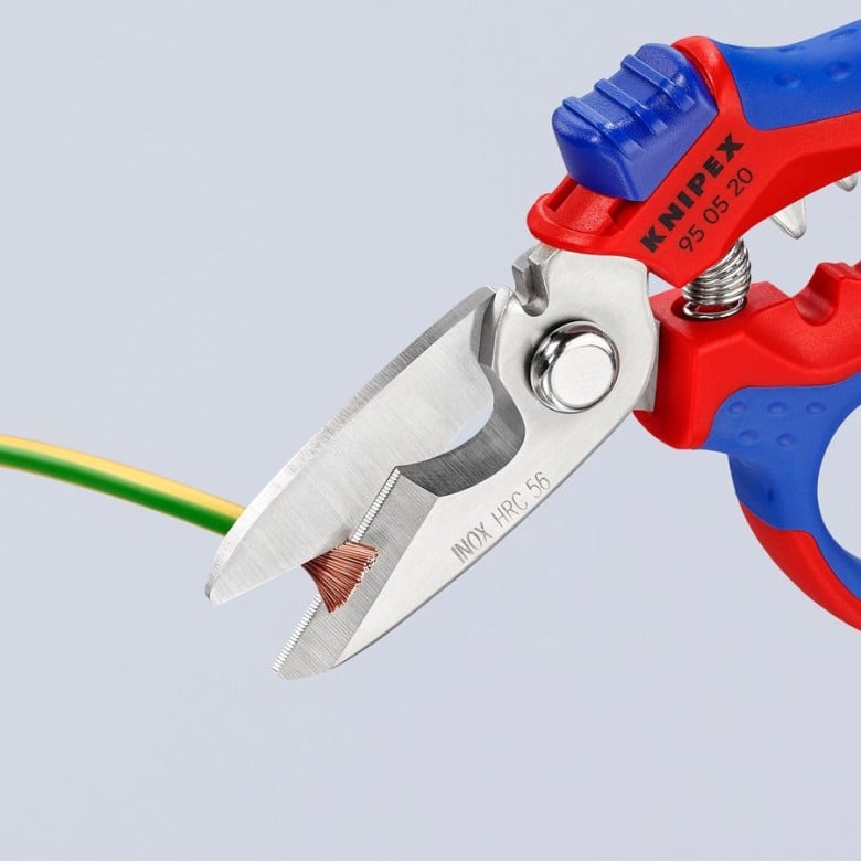 Knipex Angled Electricians' Shears (6-1/4")