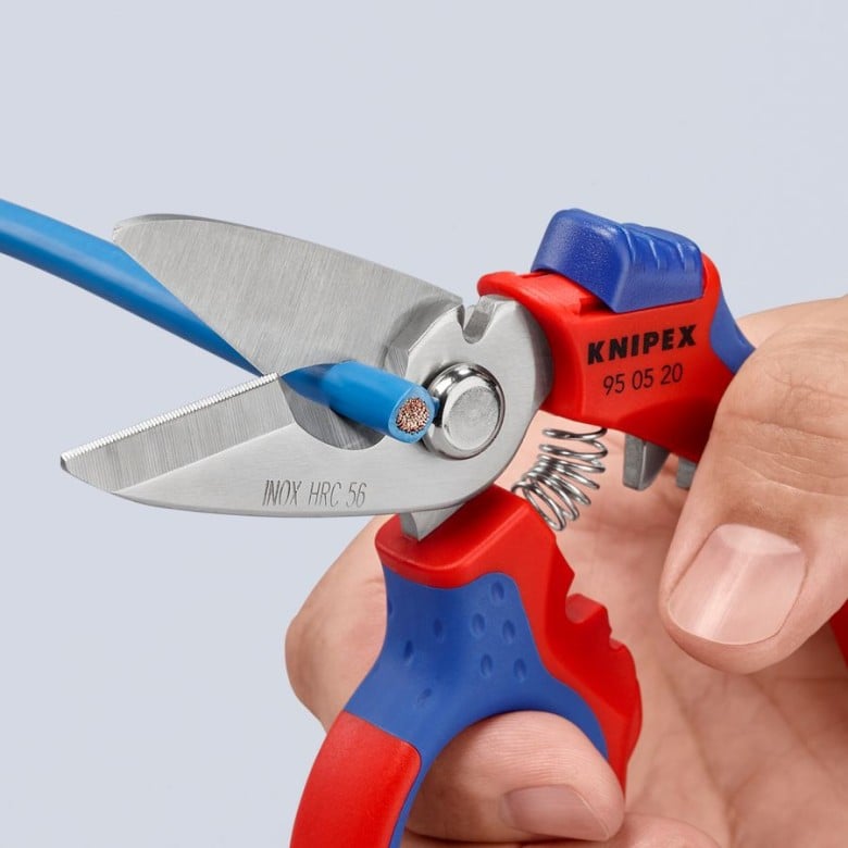 Knipex Angled Electricians' Shears (6-1/4")