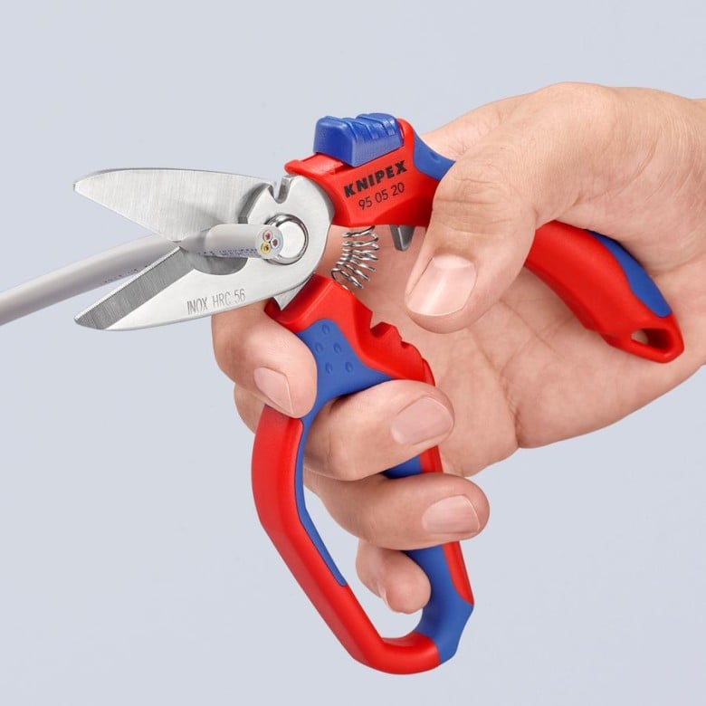 Knipex Angled Electricians' Shears (6-1/4")