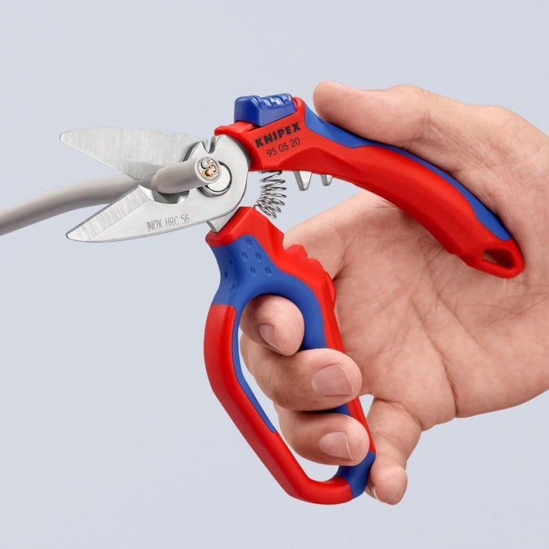 Knipex Angled Electricians' Shears (6-1/4")