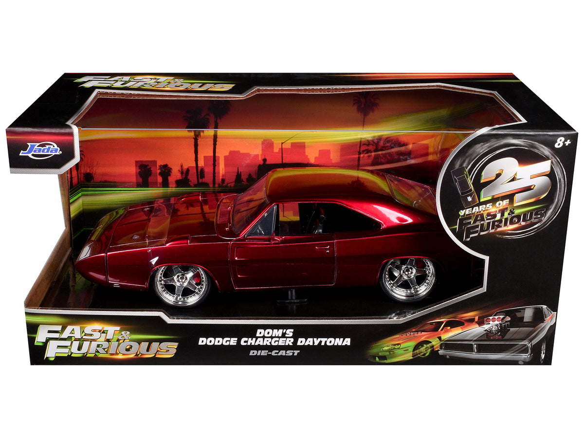 1969 Dodge Charger Daytona Red (2013) Movie 1/24 Diecast Model Car - Jada