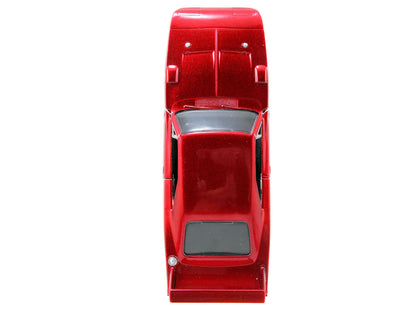 Dom's Dodge Charger Daytona Red Metallic "Fast & Furious 6" (2013) Movie "25 Years of Fast & Furious" Series die cast model car by Jada