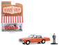 GreenLight 1981 Chevrolet Impala "Capitol Cab" Taxi Orange with White Top and Man in Suit Figure "The Hobby Shop" Series 15 1/64 Diecast Model Car by <h2>1981 Greenlight</h2> <p>High-quality perfect f