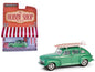 GreenLight 1946 Ford Fordor Super Deluxe Green Metallic with White Interior and Roof Rack Surfboards "The Hobby Shop" Series 16 1/64 Diecast Model Car by <h2>1946 Greenlight</h2> <p>High-quality perfe