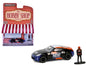 GreenLight 2020 Nissan 370z "NOS Nitrous Oxide Systems" Black with Graphics and Race Car Driver "The Hobby Shop" Series 16 1/64 Diecast Model by <h2>2020 Greenlight</h2> <p>High-quality perfect for co