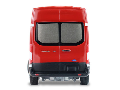 2019 Ford Transit LWB High Roof Van Red 1/64 Diecast Model - Greenlight