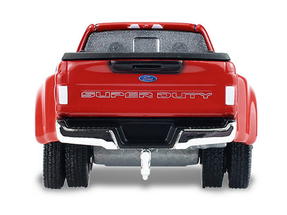 2022 Ford F-450 Dually Pickup Truck Red 1/64 Scale Figure Set - Greenlight