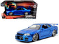 Brian's Nissan GTR Skyline R34 RHD (Right Hand Drive) Blue "Fast & Furious" Movie 1/24 Diecast Model Car by Jada <h2>Brian's Jada</h2> <p>High-quality perfect for collectors and enthusiasts. Features