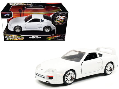 Brian's Toyota Supra White (2015) Movie 1/32 Diecast Model Car - Jada
