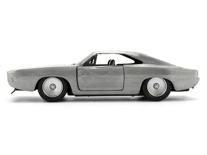 Dom's Dodge Charger R/T Raw Metal "Fast & Furious 7" (2015) Movie 1/32 Diecast Model Car by Jada