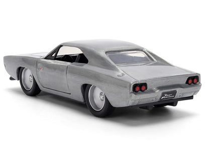 Dom's Dodge Charger R/T Raw Metal "Fast & Furious 7" (2015) Movie 1/32 Diecast Model Car by Jada