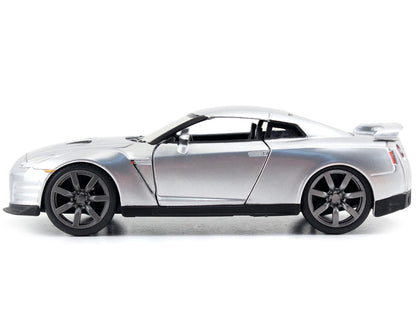 Brian's Nissan GT-R (R35) Silver Metallic "Fast & Furious" Movie 1/32 Diecast Model Car by Jada <h2>Brian's Jada</h2> <p>High-quality perfect for collectors and enthusiasts. Features detailed interior