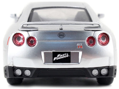 Brian's Nissan GT-R (R35) Silver Metallic "Fast & Furious" Movie 1/32 Diecast Model Car by Jada <h2>Brian's Jada</h2> <p>High-quality perfect for collectors and enthusiasts. Features detailed interior