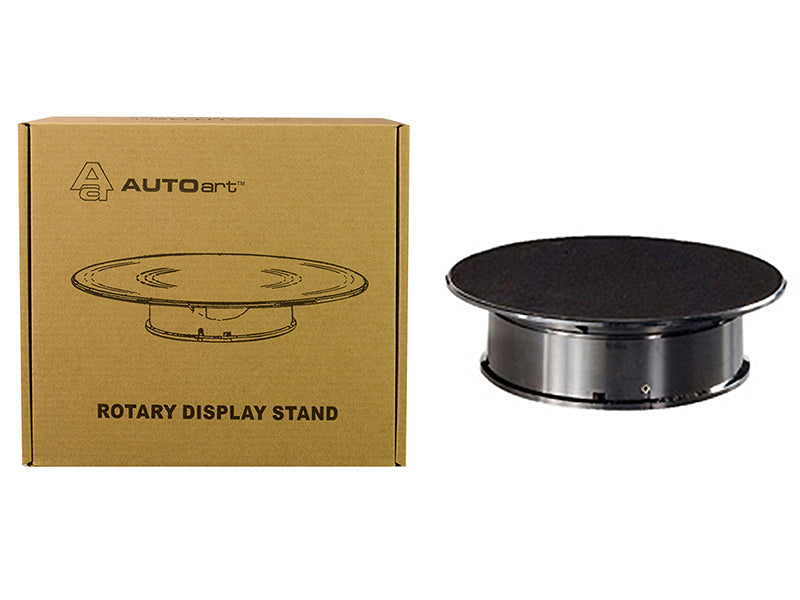 Rotary Display Turntable Stand Small 8 Inches with Black Top for 1/64, 1/43, 1/32, 1/24 Scale Models by Autoart <h2>Rotary Autoart</h2> <p>High-quality diecast model car perfect collectors and enthusi