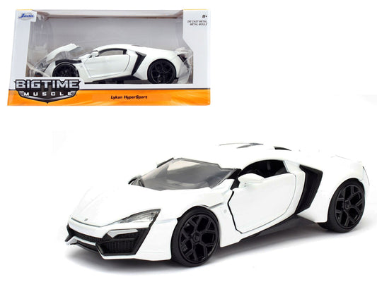 Lykan Hypersport White 1/24 Diecast Model Car - Jada