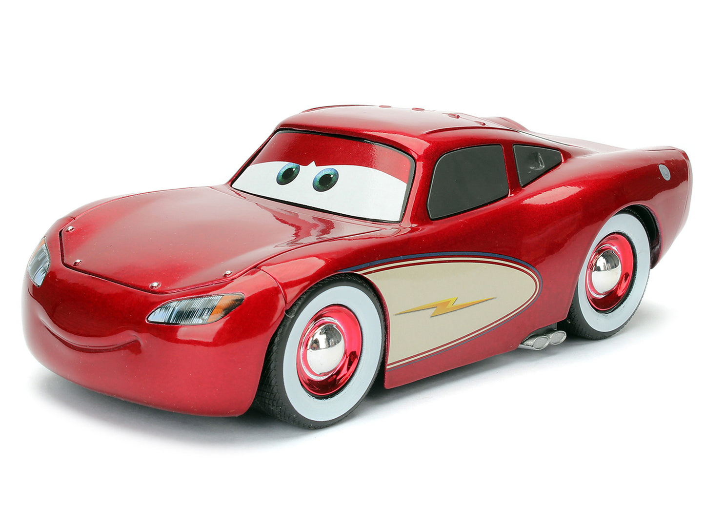 Cruising Lightning McQueen Red Metallic with Extra Wheels Disney & Pixar "Cars" Movie "Hollywood Rides" Series Diecast Model Car by Jada <h2>Cruising Jada</h2> <p>High-quality perfect for collectors a