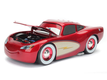 Cruising Lightning McQueen Red Metallic with Extra Wheels Disney & Pixar "Cars" Movie "Hollywood Rides" Series Diecast Model Car by Jada <h2>Cruising Jada</h2> <p>High-quality perfect for collectors a