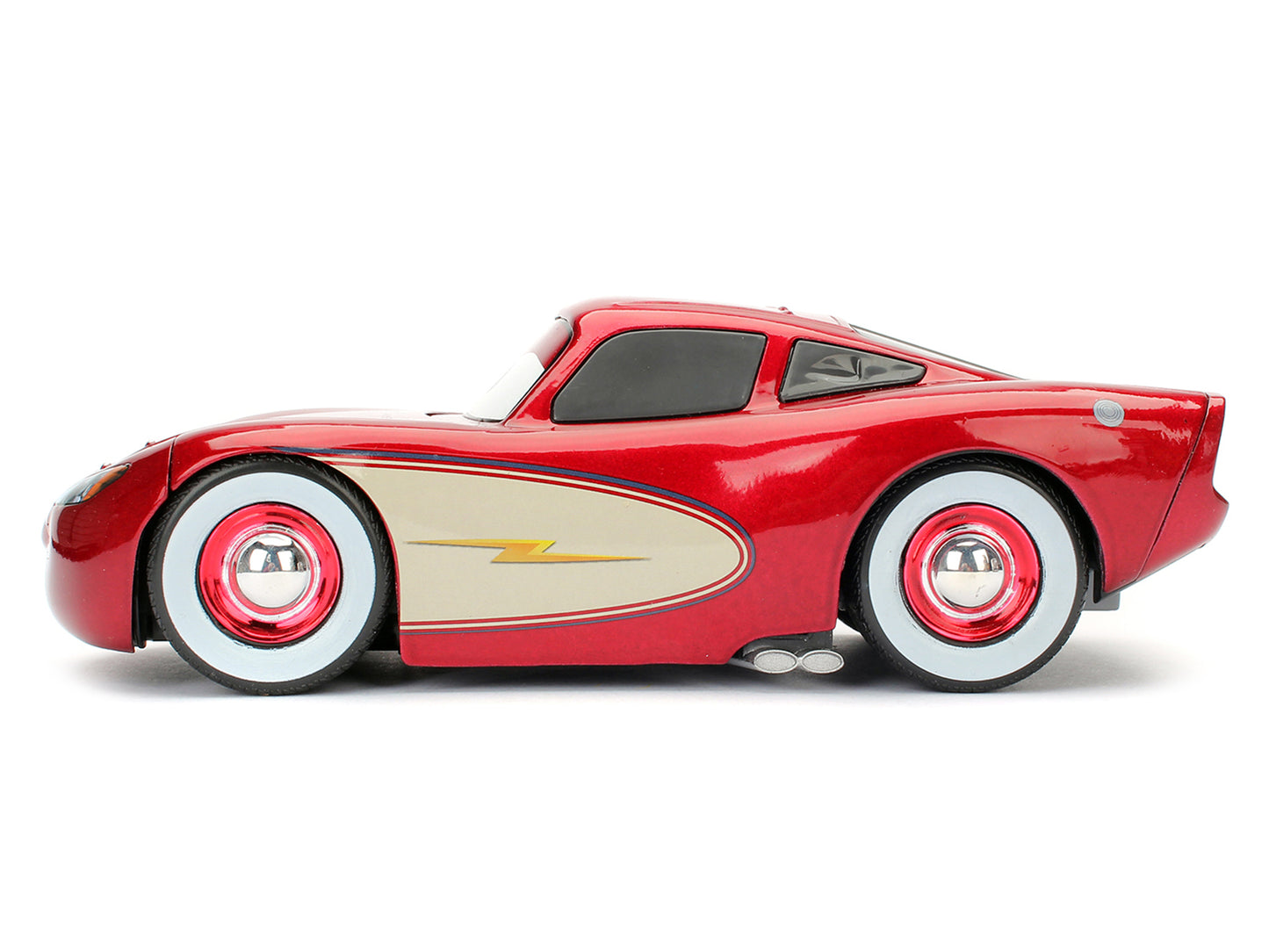 Cruising Lightning McQueen Red Metallic with Extra Wheels Disney & Pixar "Cars" Movie "Hollywood Rides" Series Diecast Model Car by Jada <h2>Cruising Jada</h2> <p>High-quality perfect for collectors a