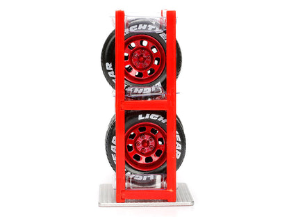 Cruising Lightning McQueen Red Metallic with Extra Wheels Disney & Pixar "Cars" Movie "Hollywood Rides" Series Diecast Model Car by Jada <h2>Cruising Jada</h2> <p>High-quality perfect for collectors a
