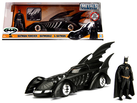 1995 Batman Forever Batmobile with Diecast Figure 1/24 Model Car by Jada <h2>1995 Jada</h2> <p>High-quality perfect for collectors and enthusiasts. Features detailed interior exterior craftsmanship, r