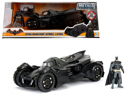 Arkham Knight Batmobile with Batman Diecast Figure 1/24 Model Car by Jada <h2>Arkham Jada</h2> <p>High-quality perfect for collectors and enthusiasts. Features detailed interior exterior craftsmanship