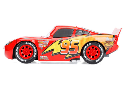 Lightning McQueen #95 Red Disney & Pixar "Cars" Movie "Hollywood Rides" Series Diecast Model Car by Jada <h2>Lightning Jada</h2> <p>High-quality perfect for collectors and enthusiasts. Features detail