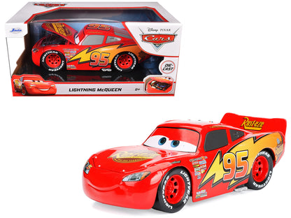 Lightning McQueen #95 Red Disney & Pixar "Cars" Movie "Hollywood Rides" Series Diecast Model Car by Jada <h2>Lightning Jada</h2> <p>High-quality perfect for collectors and enthusiasts. Features detail