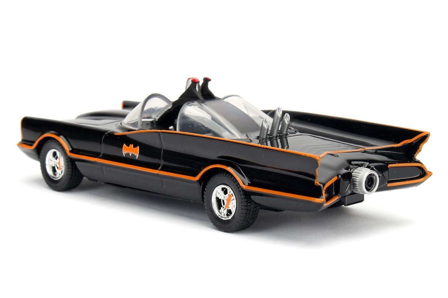 1966 TV Series Classic Batman Batmobile 1/32 Diecast Model Car by Jada <h2>1966 Jada</h2> <p>High-quality perfect for collectors and enthusiasts. Features detailed interior exterior craftsmanship, rea
