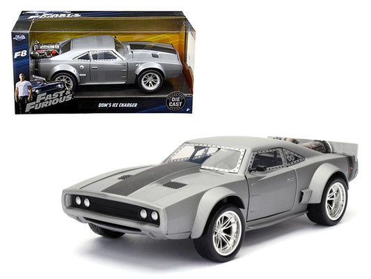 Dom's Ice Charger "Fast & Furious" F8 Movie 1/24 Diecast Model Car - Jada