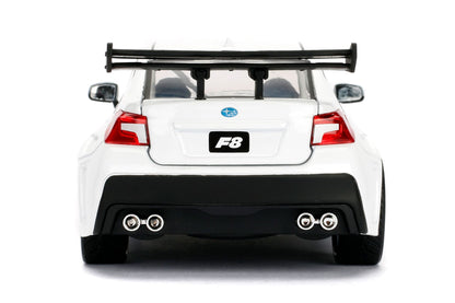Mr. Little Nobody's Subaru WRX STI White "Fast & Furious F8: The Fate of the Furious" Movie 1/24 Diecast Model Car  by Jada