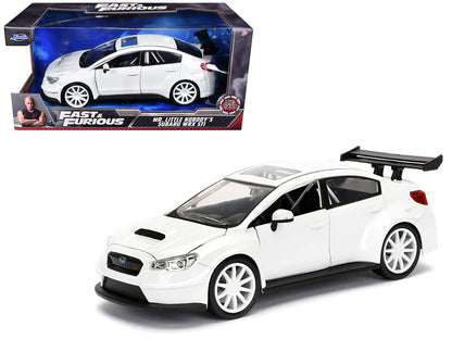 Mr. Little Nobody's Subaru WRX STI White "Fast & Furious F8: The Fate of the Furious" Movie 1/24 Diecast Model Car  by Jada