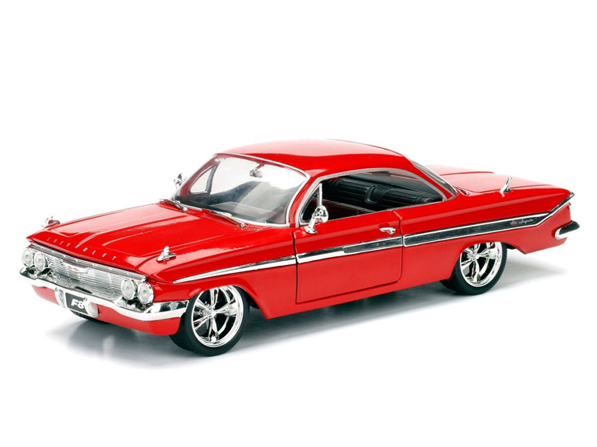 Dom's Chevrolet Impala Red (2017) Movie 1/24 Diecast Model Car - Jada