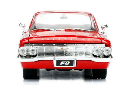 Dom's Chevrolet Impala Red (2017) Movie 1/24 Diecast Model Car - Jada