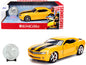 2006 Chevrolet Camaro Concept Yellow Bumblebee with Robot on Chassis and Collectible Metal Coin "Transformers" Movie 1/24 Diecast Model Car by Jada <h2>2006 Jada</h2> <p>High-quality perfect for colle