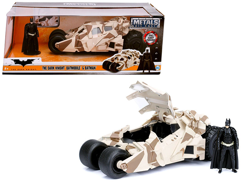 "The Dark Knight" Batmobile with Batman Diecast Figure Camouflage Version "DC Comics" Series 1/24 Model Car by Jada <h2>"The Jada</h2> <p>High-quality perfect for collectors and enthusiasts. Features