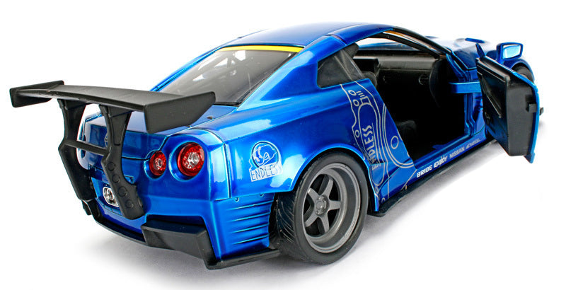 2009 Nissan GT-R (R35) Ben Sopra Blue JDM Tuners 1/24 Diecast Model Car by Jada <h2>2009 Jada</h2> <p>High-quality perfect for collectors and enthusiasts. Features detailed interior exterior craftsman