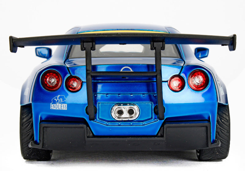 2009 Nissan GT-R (R35) Ben Sopra Blue JDM Tuners 1/24 Diecast Model Car by Jada <h2>2009 Jada</h2> <p>High-quality perfect for collectors and enthusiasts. Features detailed interior exterior craftsman