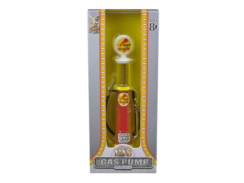 Roar Gilmore Gasoline Vintage Gas Pump Cylinder 1/18 Diecast Replica
