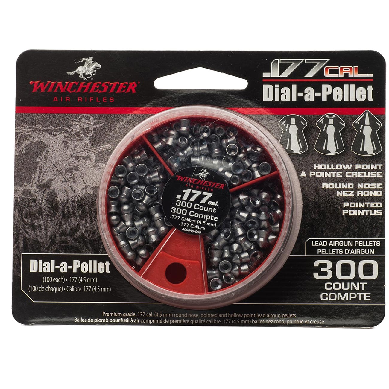 Daisy Winchester .177 Caliber Dail-A-Pellet (300 per Container)